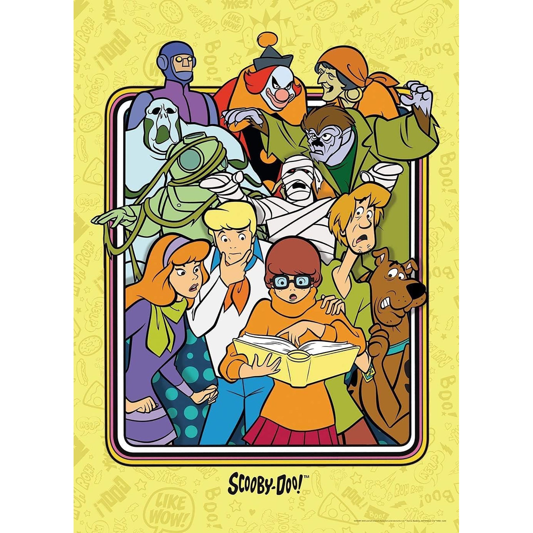 USAopoly Scooby-Doo 'Those Meddling Kids!' 1000-Piece Puzzle