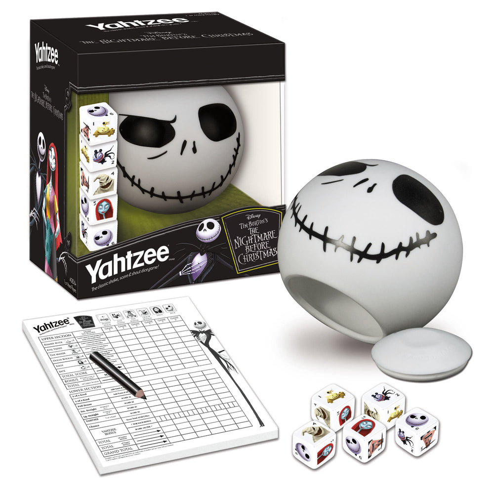 The Nightmare Before Christmas YAHTZEE® Dice Game