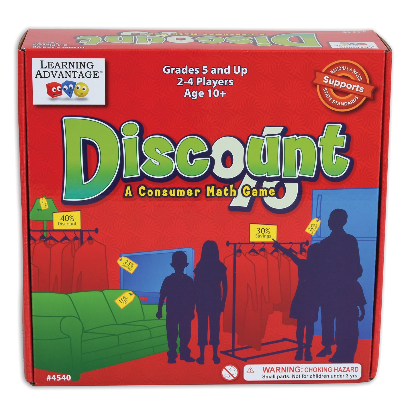 Learning Advantage® Discount Math Game - Financial Whizz Kit!