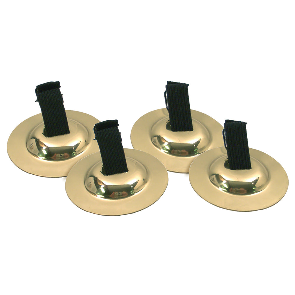 Westco Brass Stamped Finger Cymbals for Early Music Learning