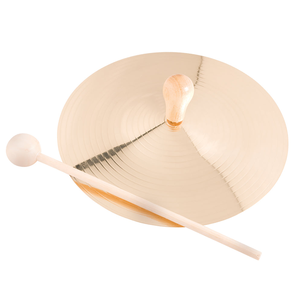 Westco Educational 6" Cymbal with Mallet for Beginner Musicians