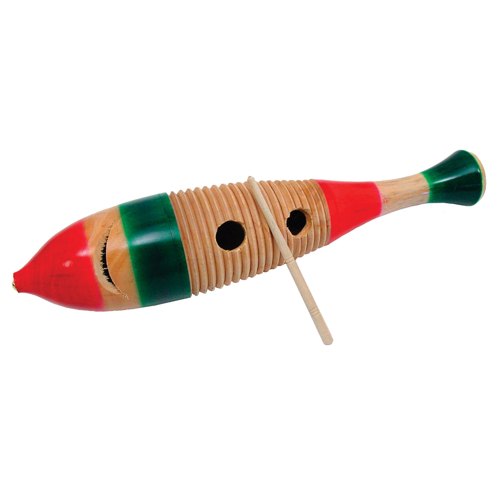 Westco Handmade Medium Guiro Wooden Musical Instrument