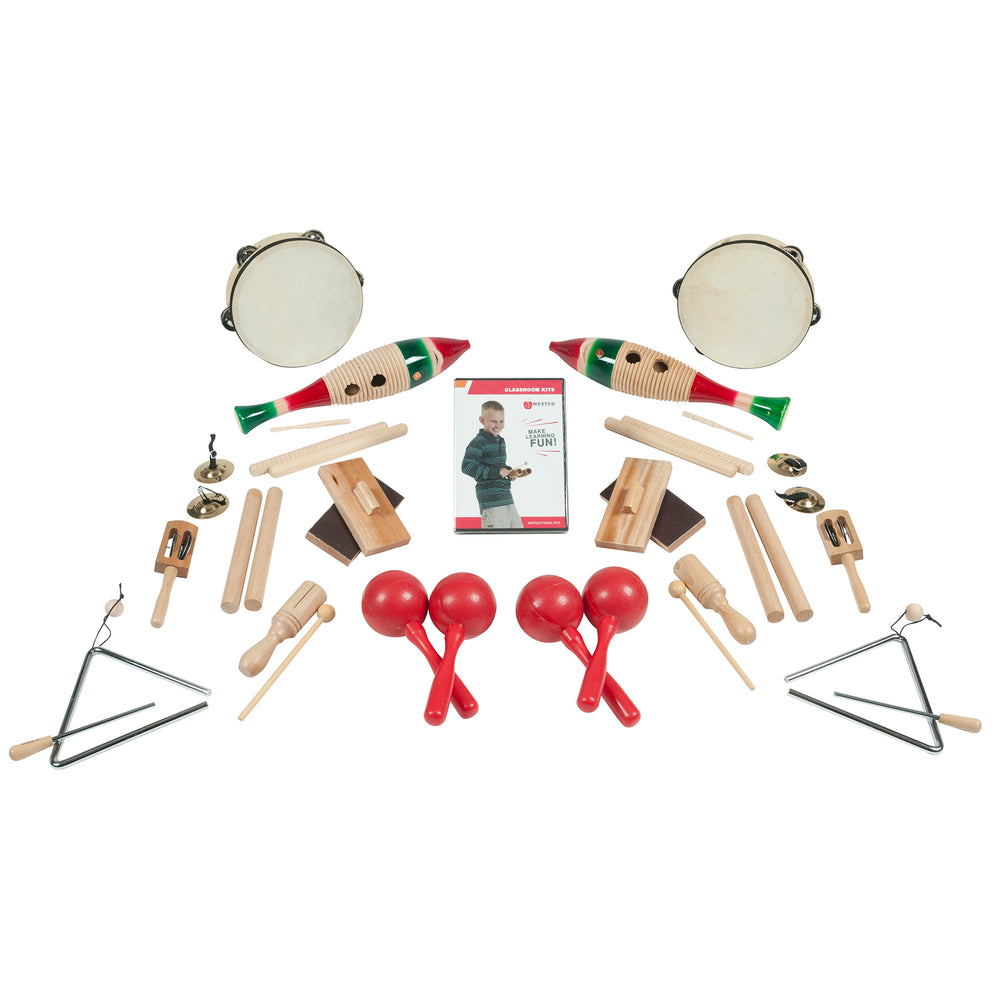 Westco 19-Piece Sound Exploration Music Kit for Kids