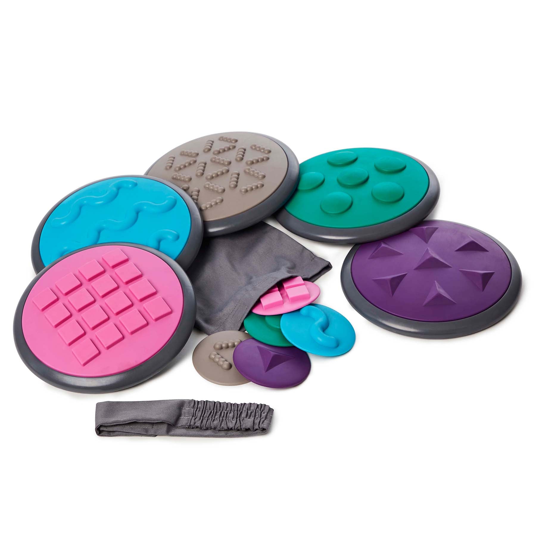 GONGE Tactile Discs – Set 2: Sensory Play Extravaganza