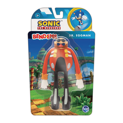 Bend-Ems Sonic The Hedgehog 5" Collectible Figure - Dr. Eggman