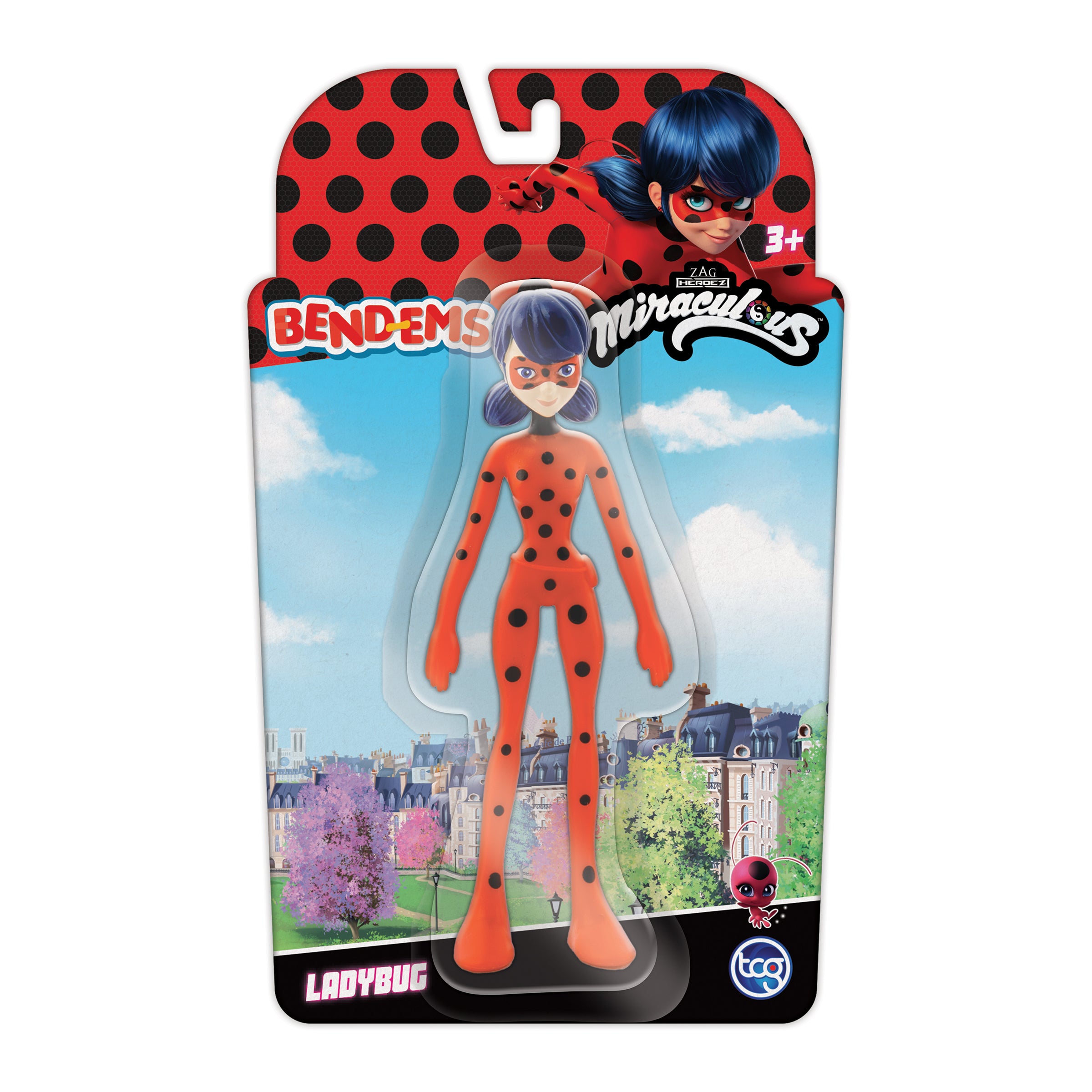 TCG Toys Miraculous Ladybug Bend Ems Action Figure Toys R Us