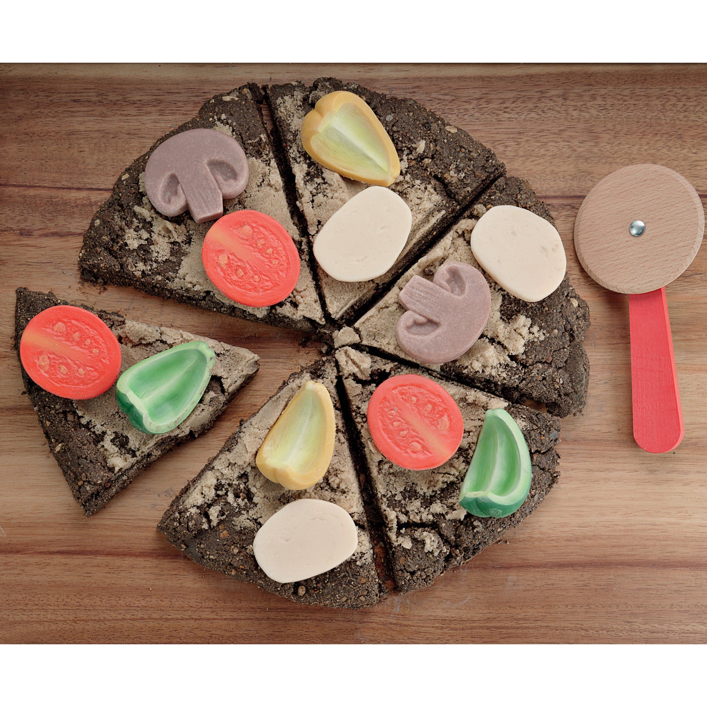 Yellow Door Playful Pizza Sensory Play Stones