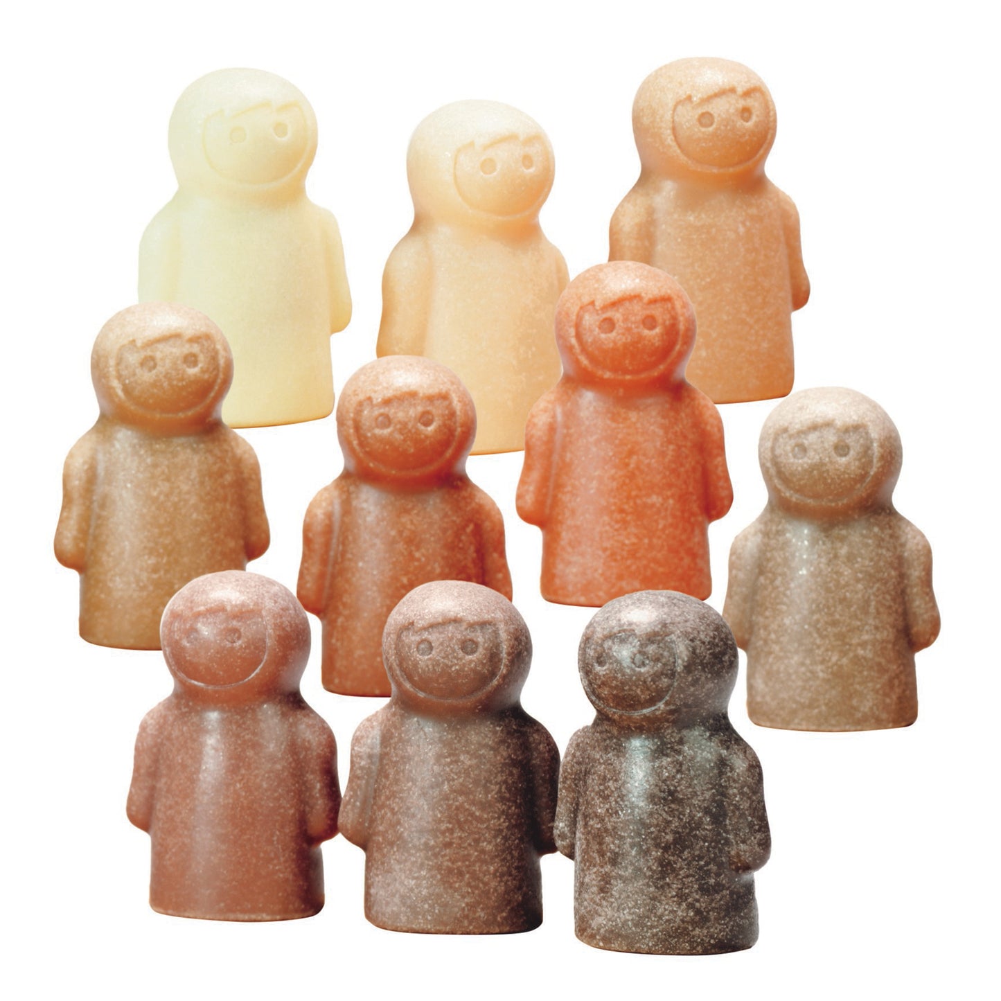 Yellow Door Little People Like Me - Diverse Play Figures, Set of 10