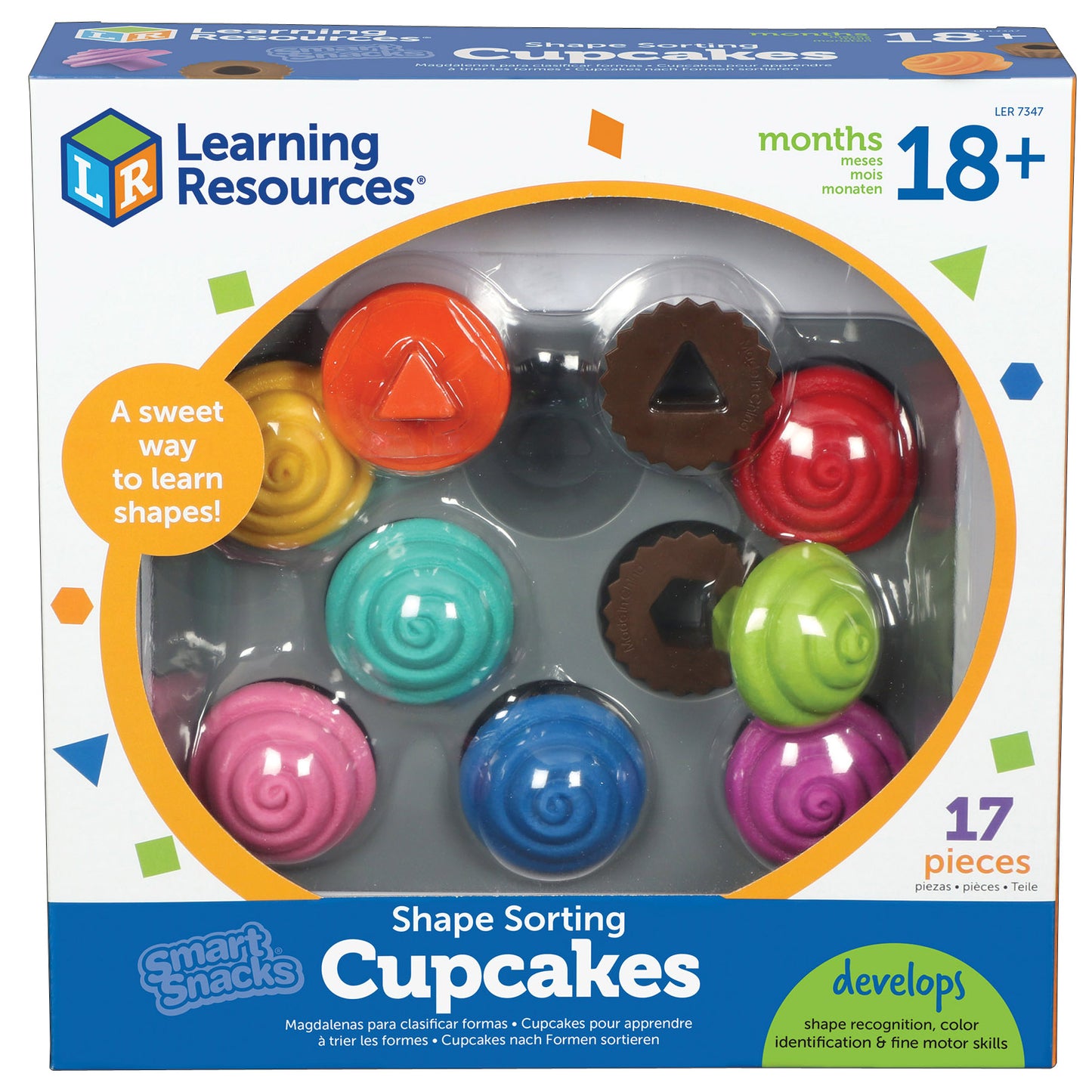 Learning Resources Smart Snacks - Shape Sorting Cupcakes - Educational Toy