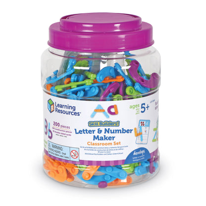 Learning Resources Letter & Number Maker - Educational Classroom Set