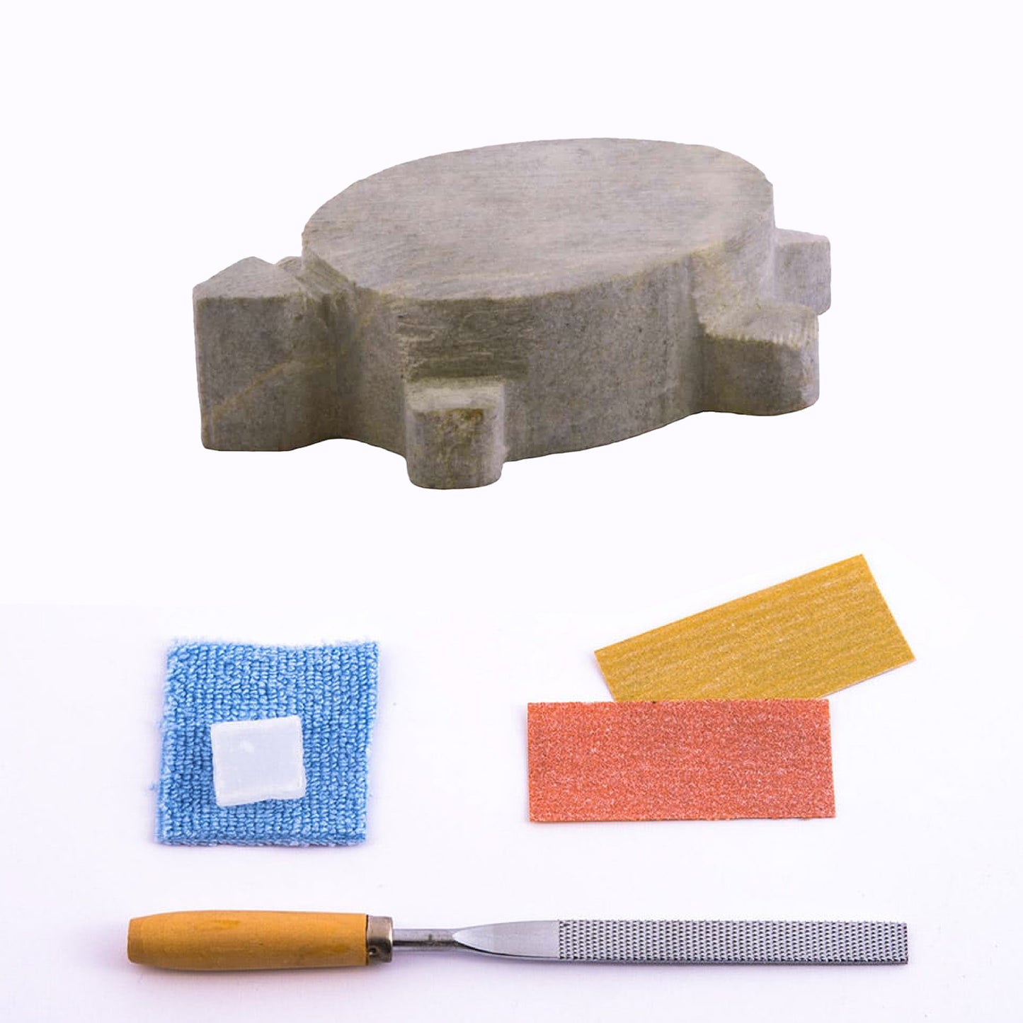 Studiostone Creative Turtle Soapstone Carving Kit - Complete Sculpting Set