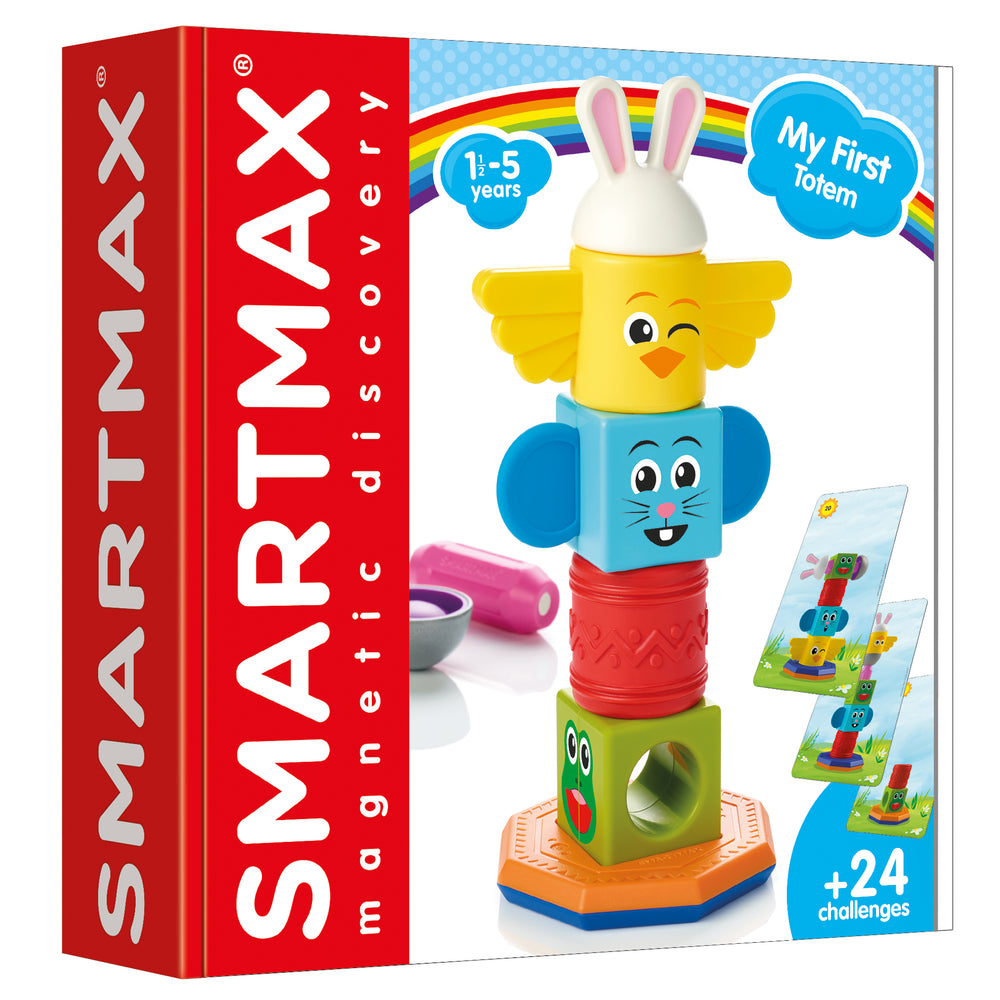 SmartMax My First Totem Magnetic Building Set for Toddlers