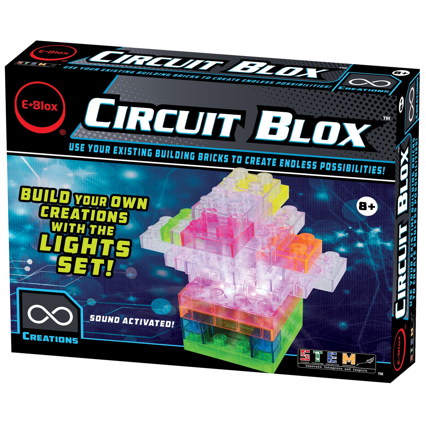 E-BLOX Circuit Blox Lights Starter Set - Educational STEM Toy