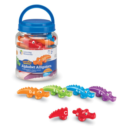 Learning Resources Snap-n-Learn Alpha Gators - Educational Alphabet Matching Toy