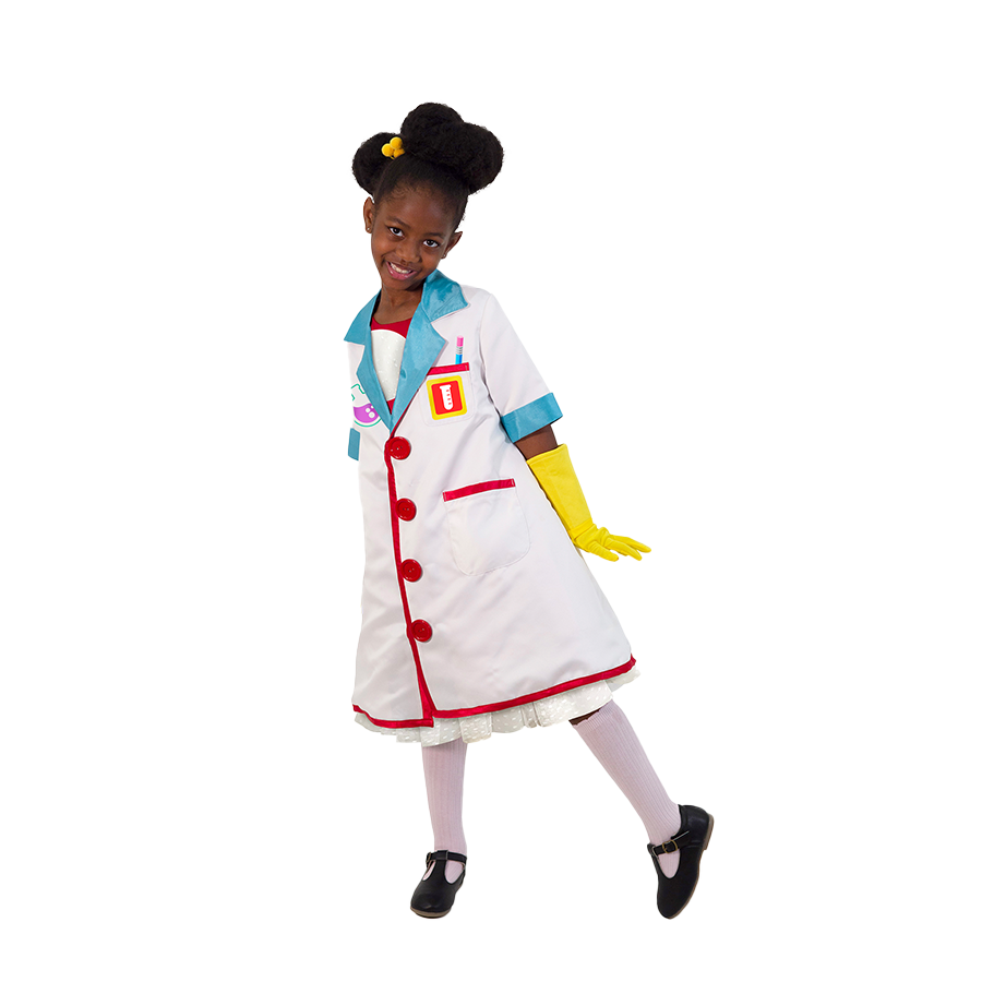 NETFLIX ADA TWIST SCIENTIST DRESS UP - SIZE 4