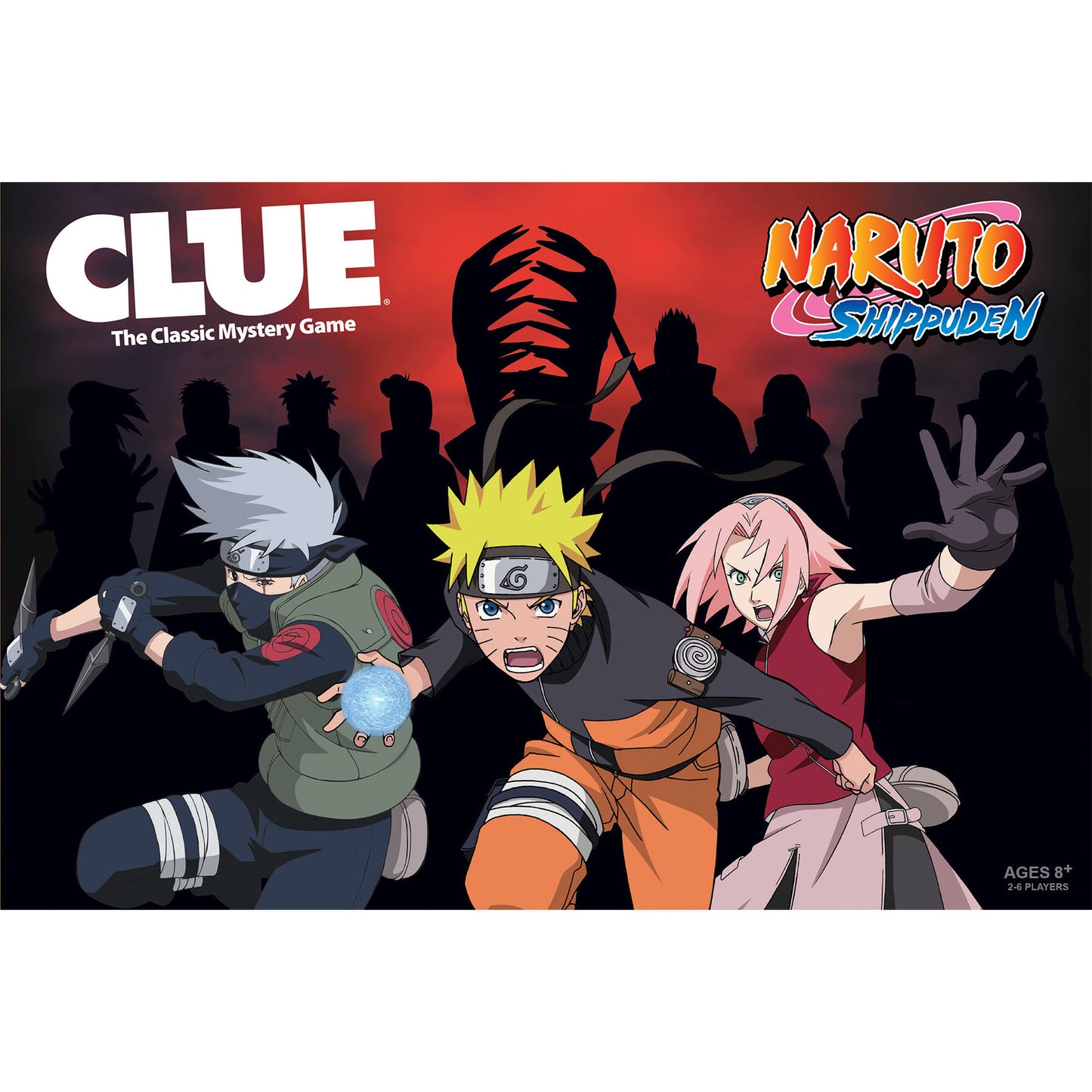 Naruto Shippuden CLUE Board Game