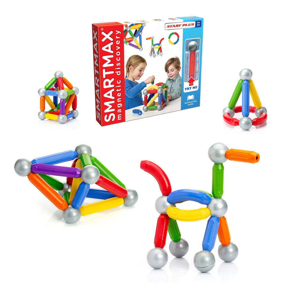 SmartMax Magnetic Discovery Start Plus 30-Piece Magnetic Building Set