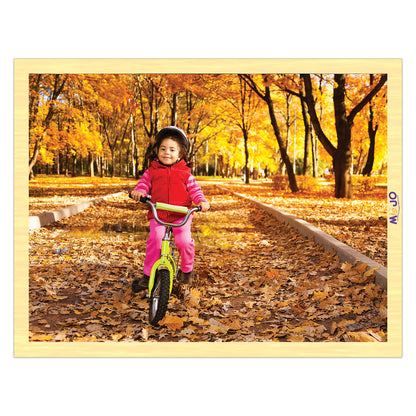 MOJO Change of Seasons 8-Pack Wooden Puzzles - Educational Set