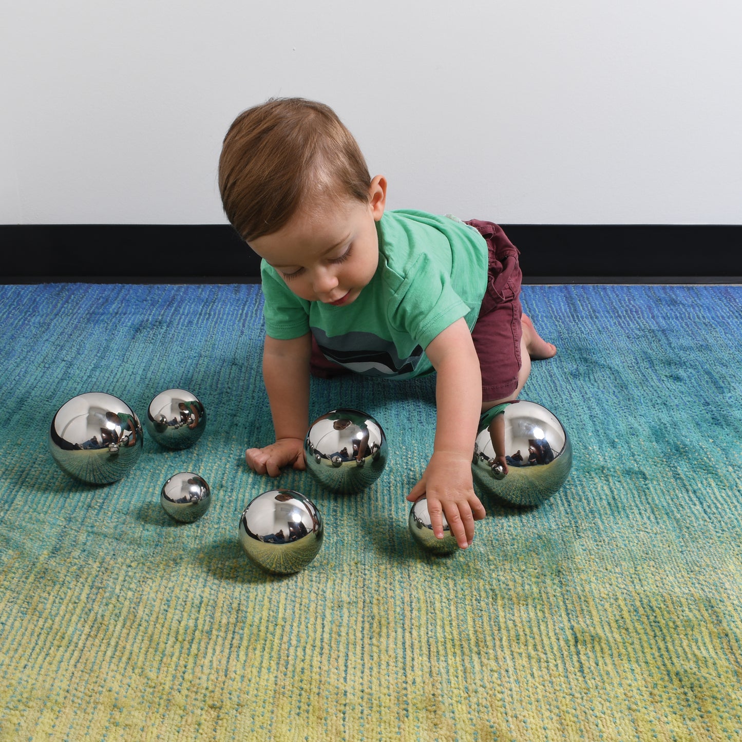 TickiT Sensory Reflective Sound Balls - Set of 7