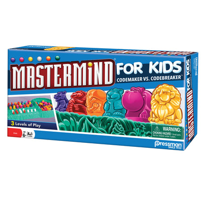 Pressman Mastermind Jungle Animals Edition Logic Game for Kids