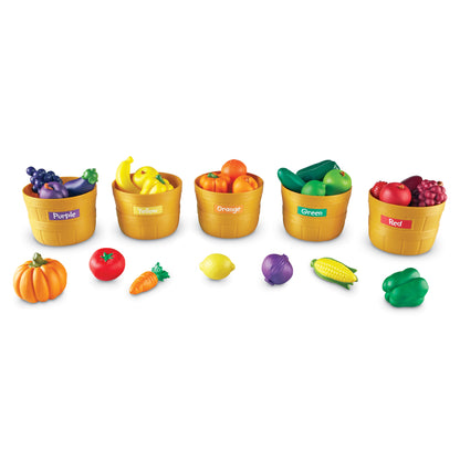 Learning Resources Farmer's Market Color Sorting Set - Educational Toy for Toddlers