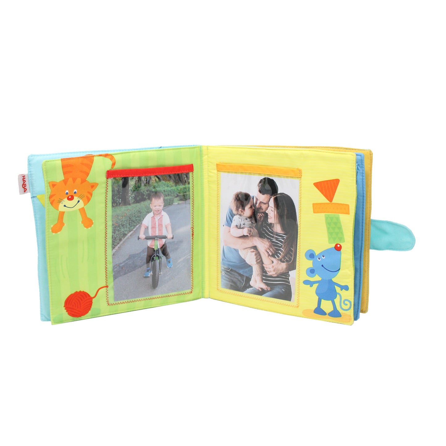 Playmates Interactive Soft Fabric Baby Photo Album