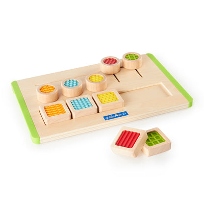 Guidecraft Tactile Matching Maze - Sensory Educational Toy