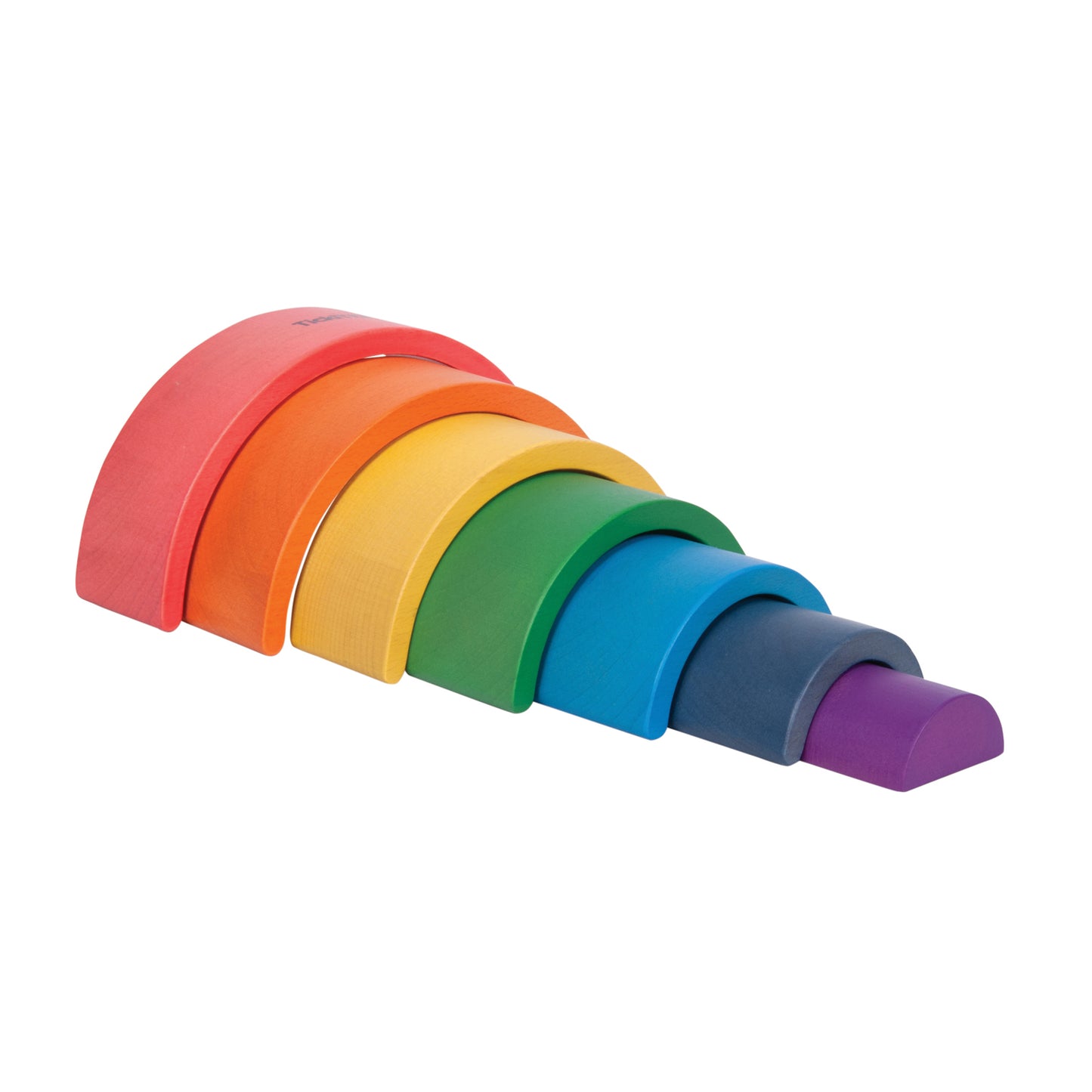 TickiT Wooden Rainbow Architect Arches - 7 Piece Set