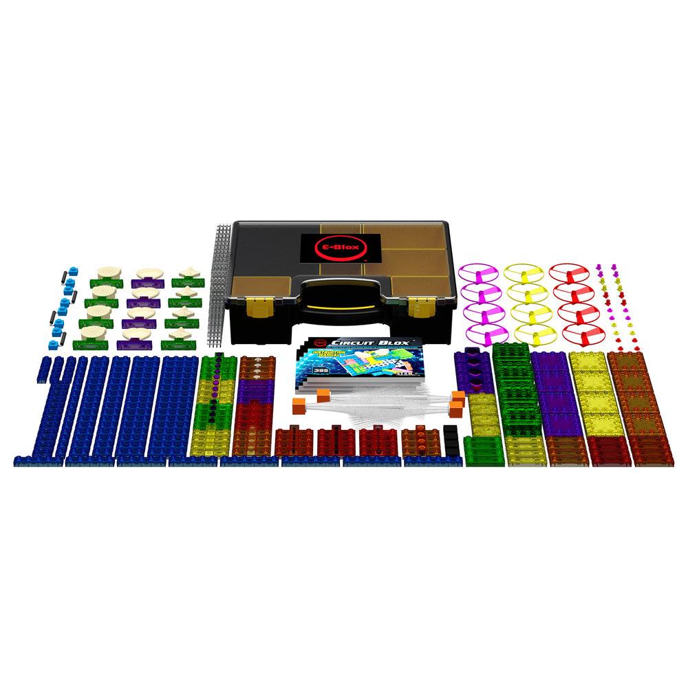 E-Blox Circuit Blox 395 - STEM Building Blocks Classroom Set - 264 Pieces