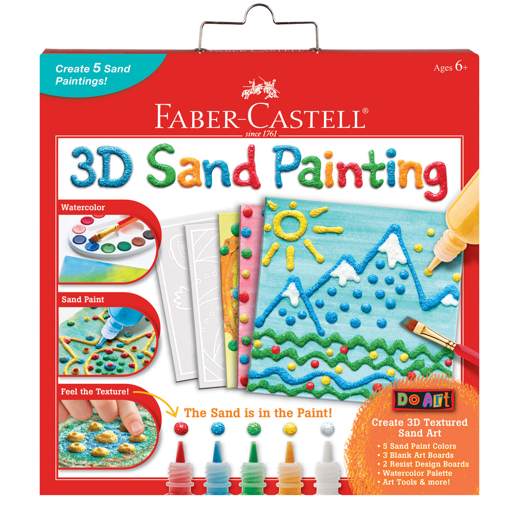 Faber-Castell Do Art 3D Sand Painting Kit - Creative Set