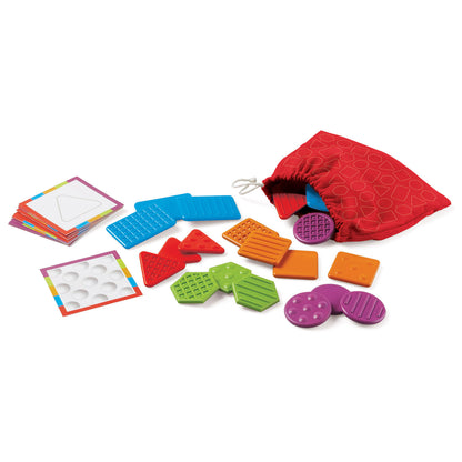 Learning Resources Teaching Tac-Tiles - Sensory Shape Matching Game