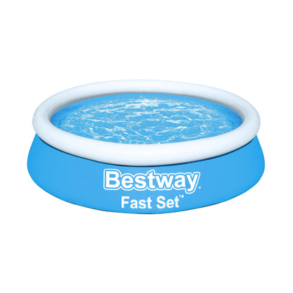 Bestway Fast Set Inflatable Round Pool - 6ft Blue