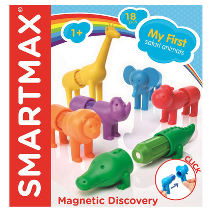 SmartMax My First Safari Animals - Magnetic Discovery Set for Toddlers