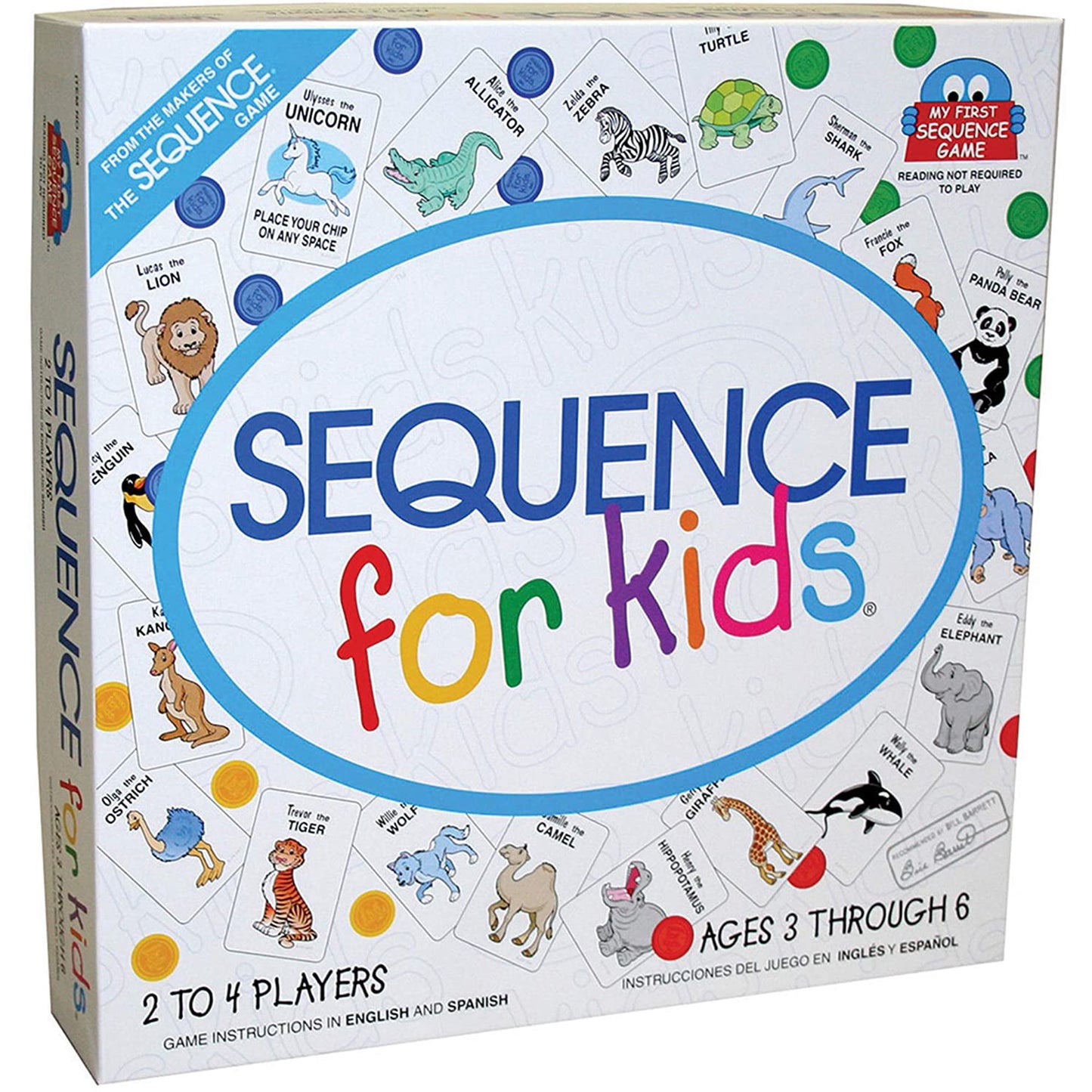 JAX Ltd. Sequence for Kids Board Game