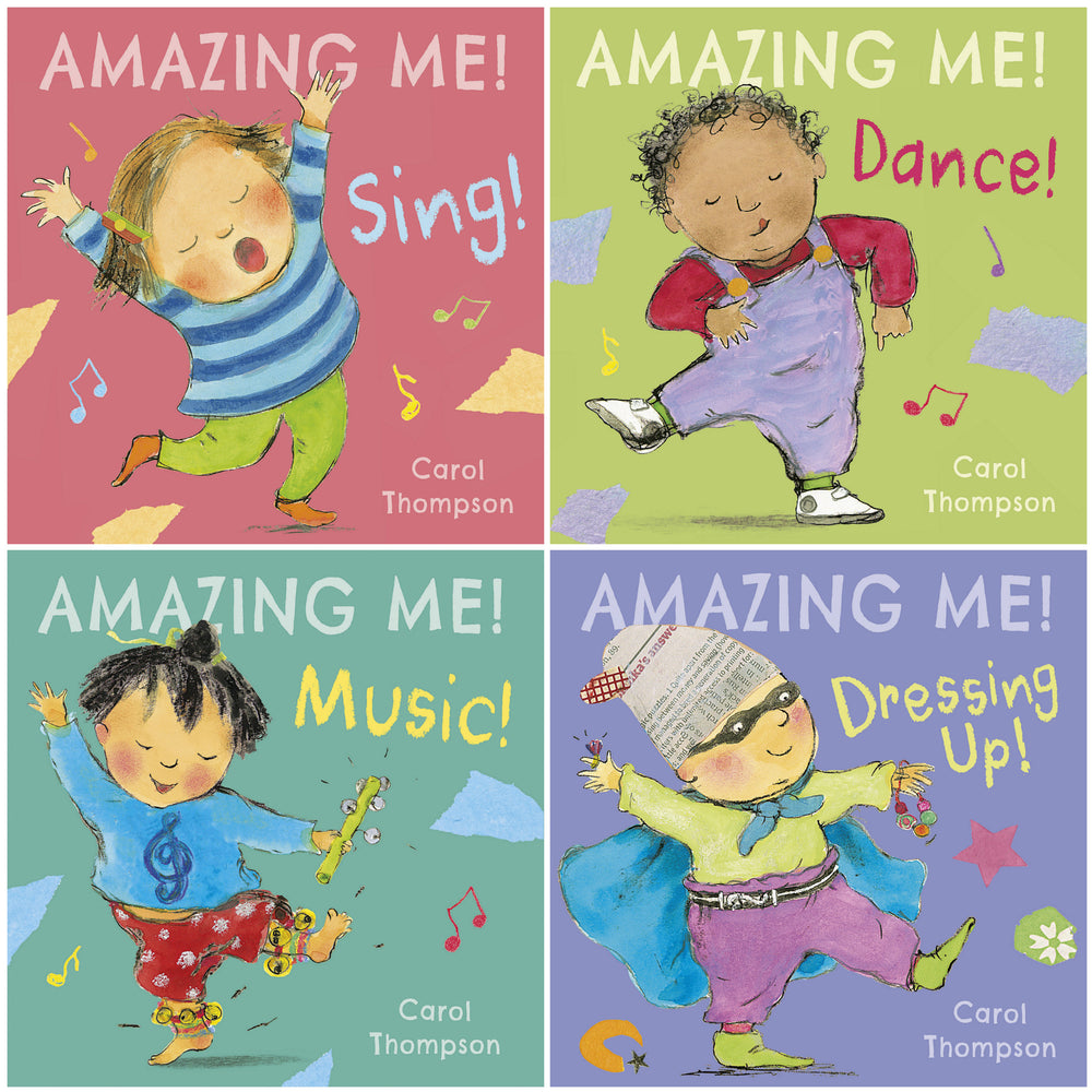 Amazing Me! 4-Piece Board Book Set by Child's Play Books