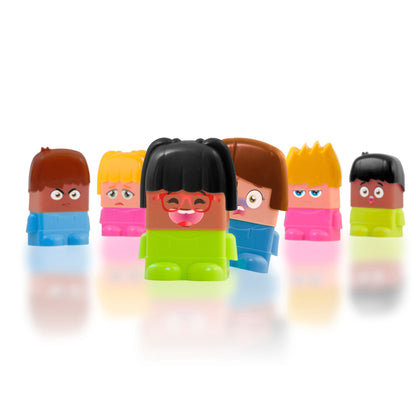 Miniland Educational Emotiblocks - Interchangeable Emotion Blocks - 18 Pieces