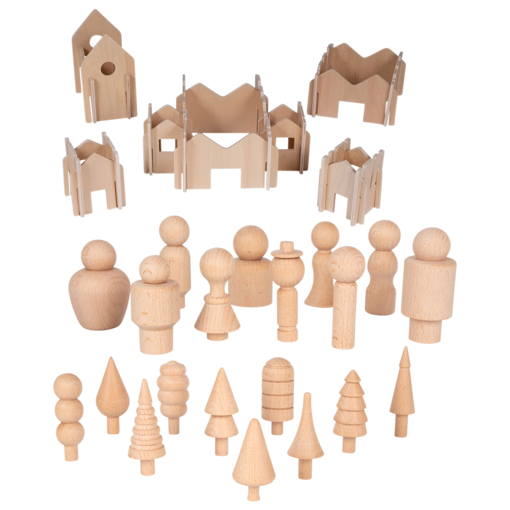 Learning Advantage Early Years Inclusion & Diversity Play Kit - Educational Wooden Toy Set