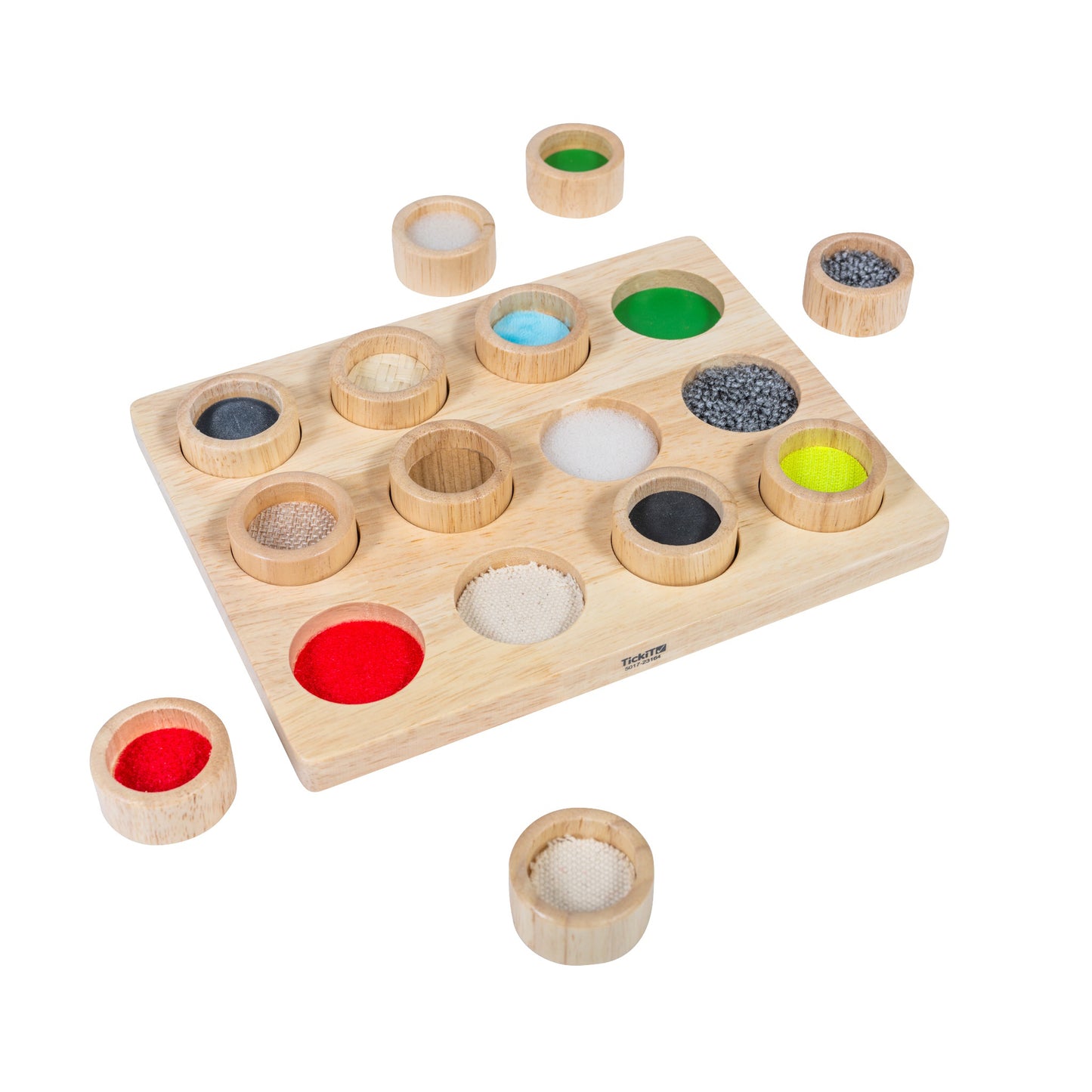 TickiT Touch & Match Board - Sensory and Motor Skills Development