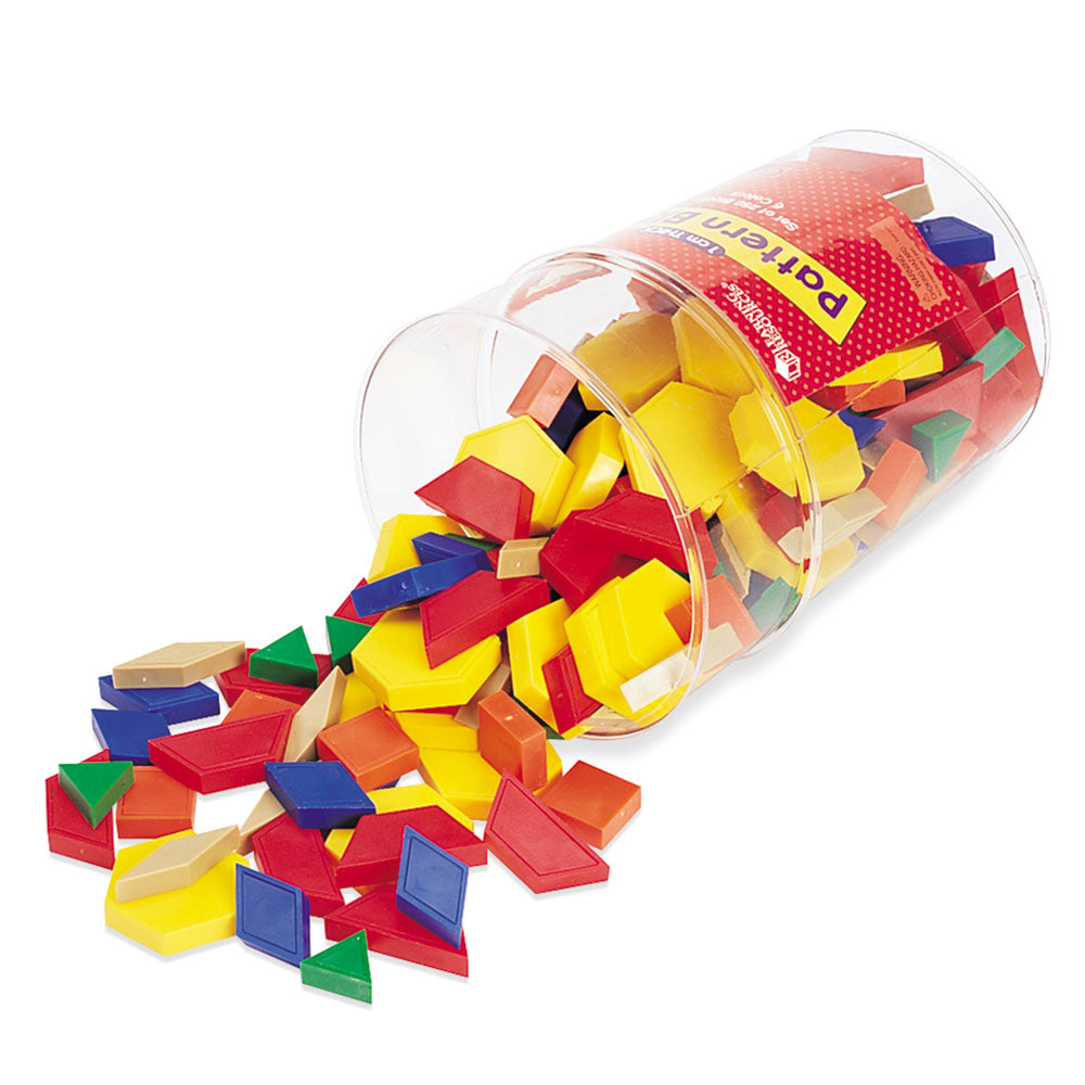 Learning Resources Pattern Blocks - Educational Math Toy - 250 Pieces