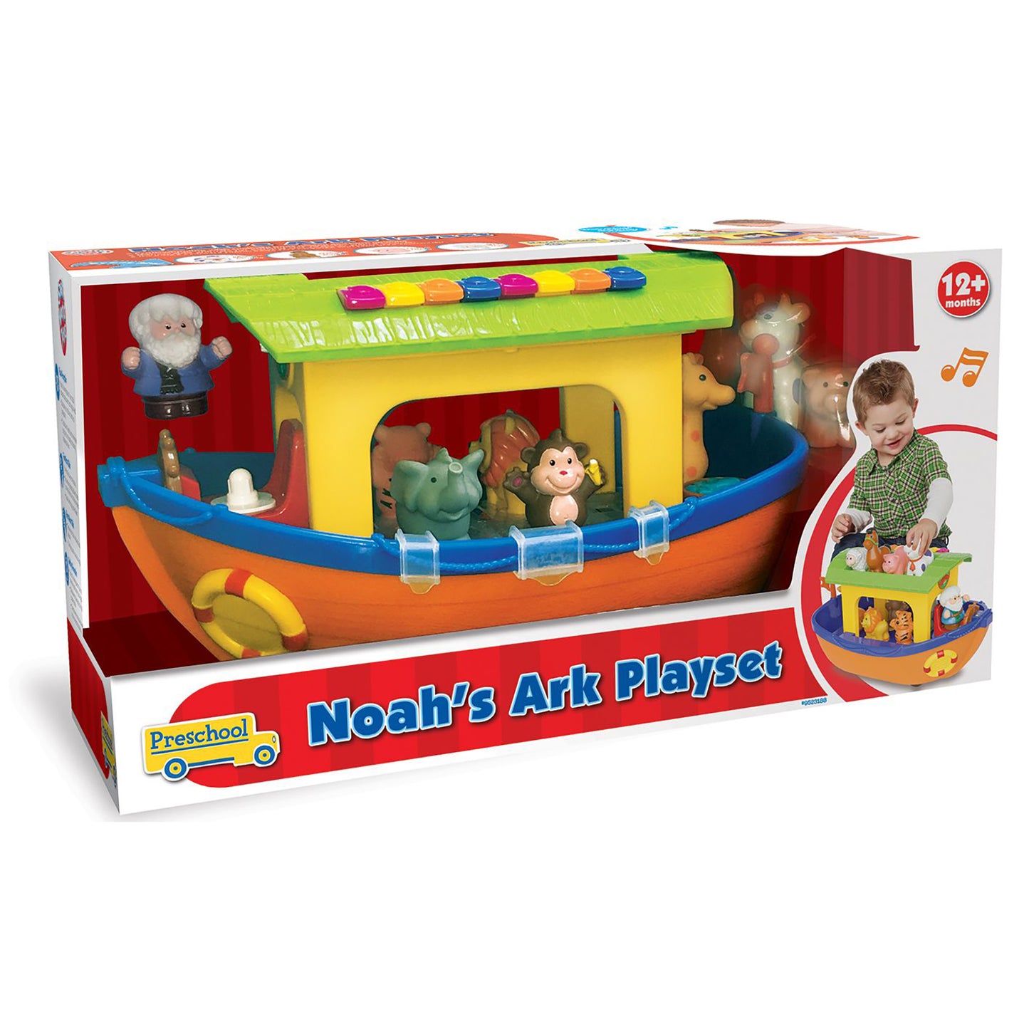 Small World Toys Noah's Ark Interactive Playset with Sounds