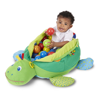 Melissa & Doug Turtle Ball Pit ‚Äì Colorful Indoor Playset