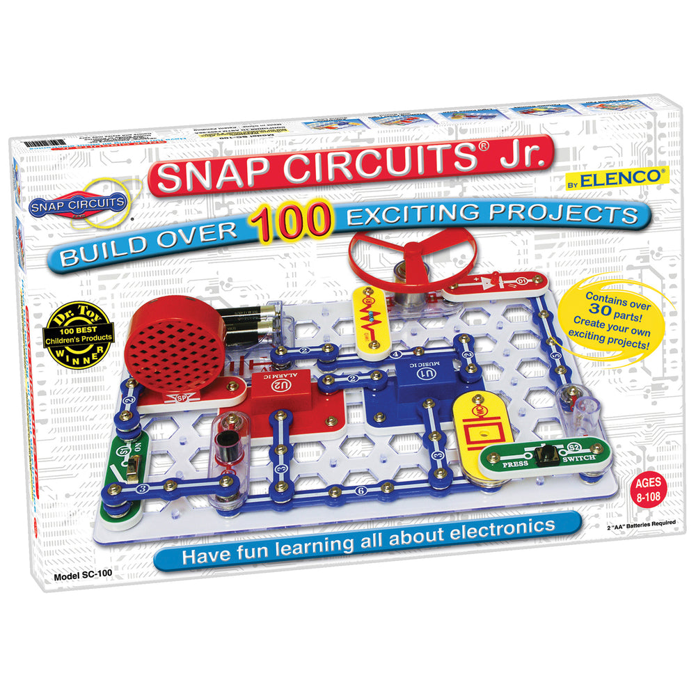 Snap Circuits Jr. by Elenco - 100 Exciting STEM Projects for Kids