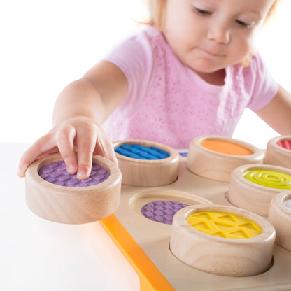 Guidecraft Tactile Search and Match - Sensory Memory Game for Toddlers