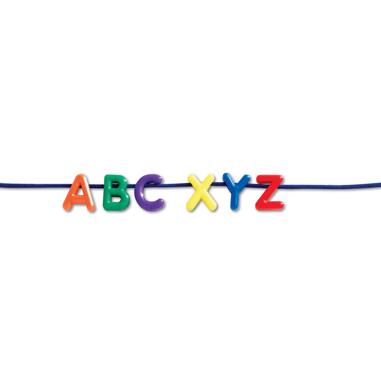 Learning Resources Alphabet Lacing Set - Uppercase Plastic Letters, 260 Pieces with 15 Laces