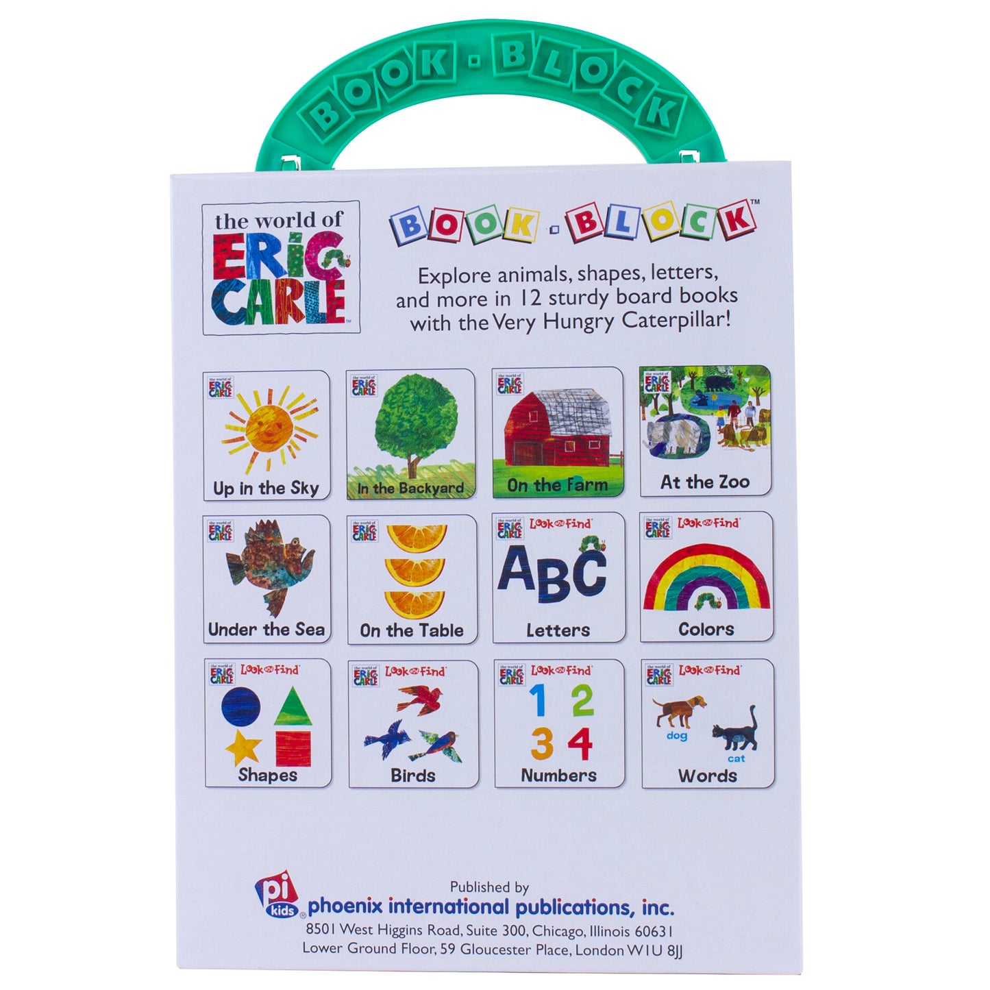 Eric Carle My First Library 12-Book Set by PI Kids