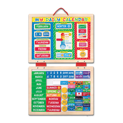 Melissa & Doug My First Daily Magnetic Calendar - Educational Toy for Kids