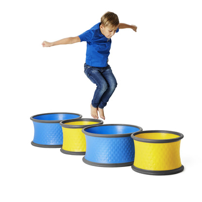 GONGE Large & Small Body Wheels Set for Kids - Backyard Tumbling & Play