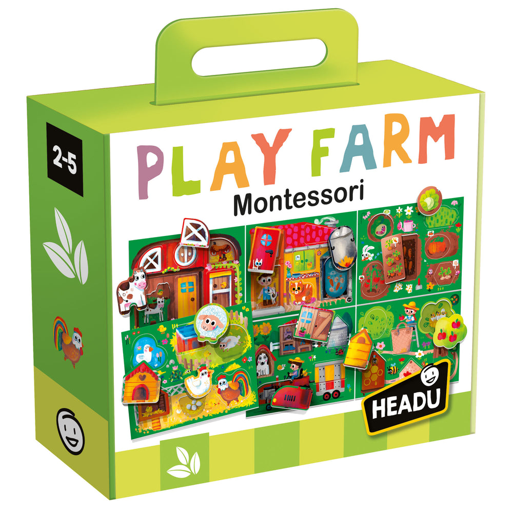 Headu Play Farm Montessori - Interactive Learning Game for Toddlers