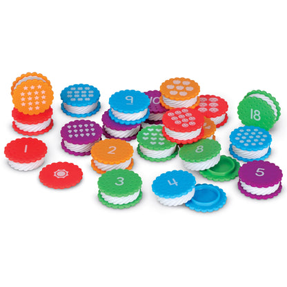 Learning Resources Mini Number Cookies - Educational Counting Toy