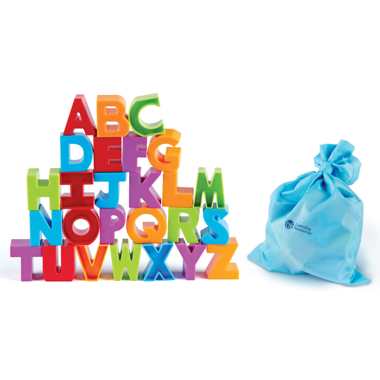 Learning Resources Alphabet Letter Blocks - Educational Set of 36